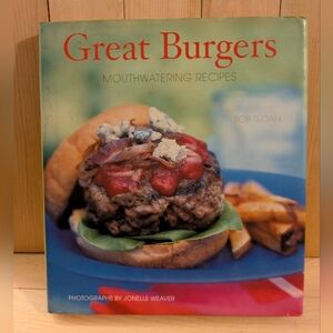 Great Burgers Cookbook - Mouthwatering Recipes Pre-owned